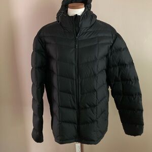 Men's Black Puffer Jacket